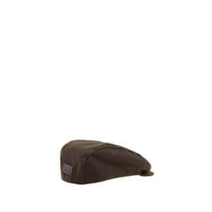 Barbour Dog Wax Flat Cap